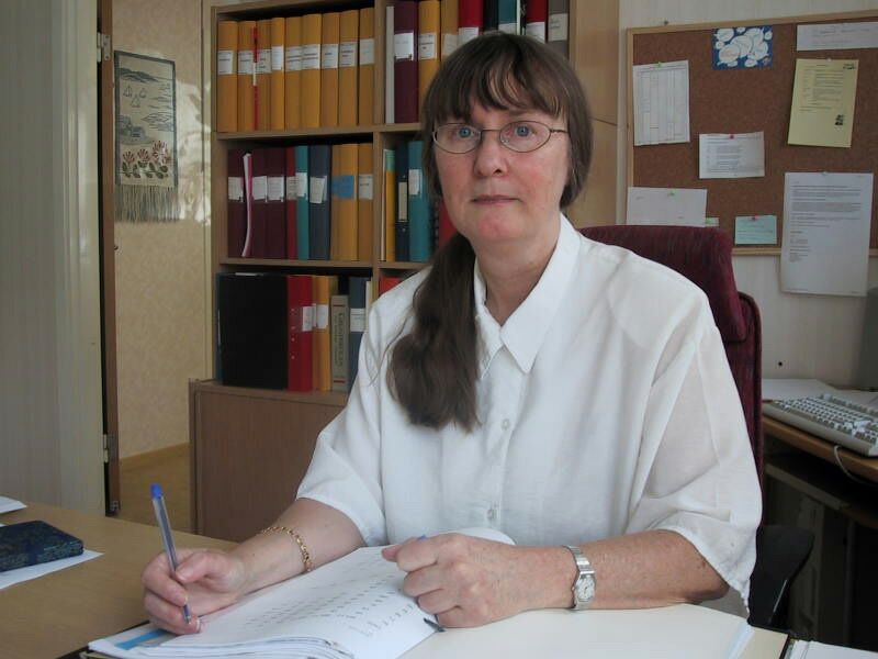 Rektor Britt-Marie Landin Normand